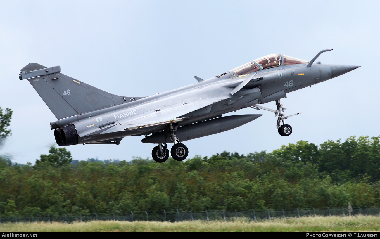 Aircraft Photo of 46 | Dassault Rafale M | France - Navy | AirHistory.net #571659