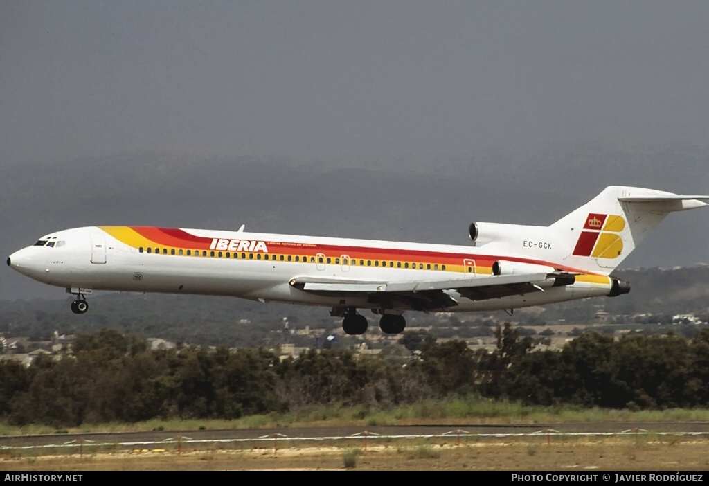 Aircraft Photo of EC-GCK | Boeing 727-256/Adv | Iberia | AirHistory.net #571660