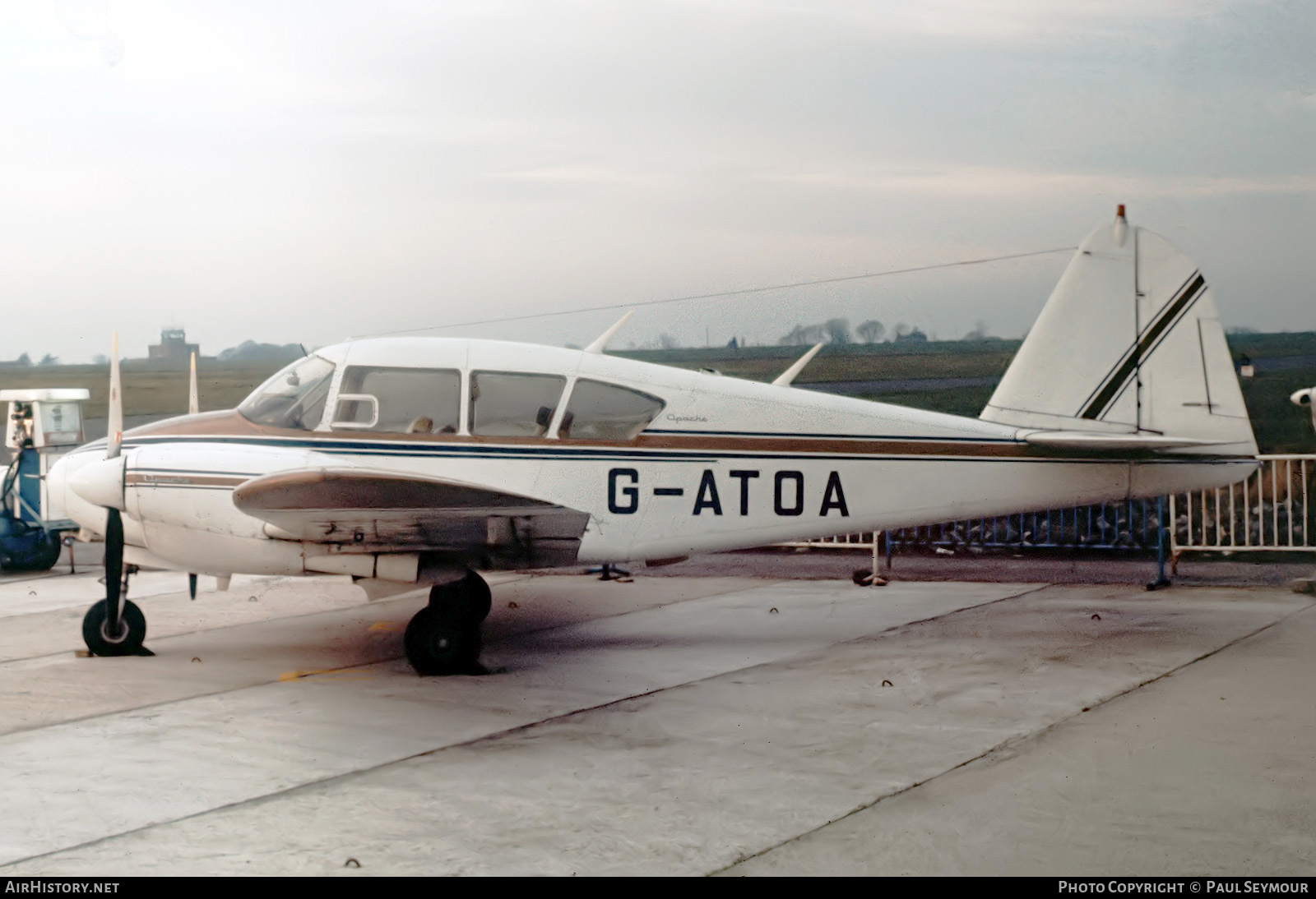 Aircraft Photo of G-ATOA | Piper PA-23-160 Apache G | AirHistory.net #571667