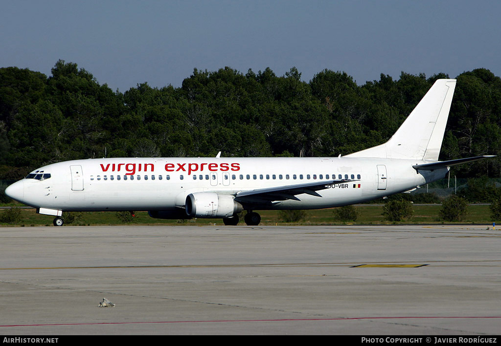 Aircraft Photo of OO-VBR | Boeing 737-4Y0 | Virgin Express | AirHistory.net #571673