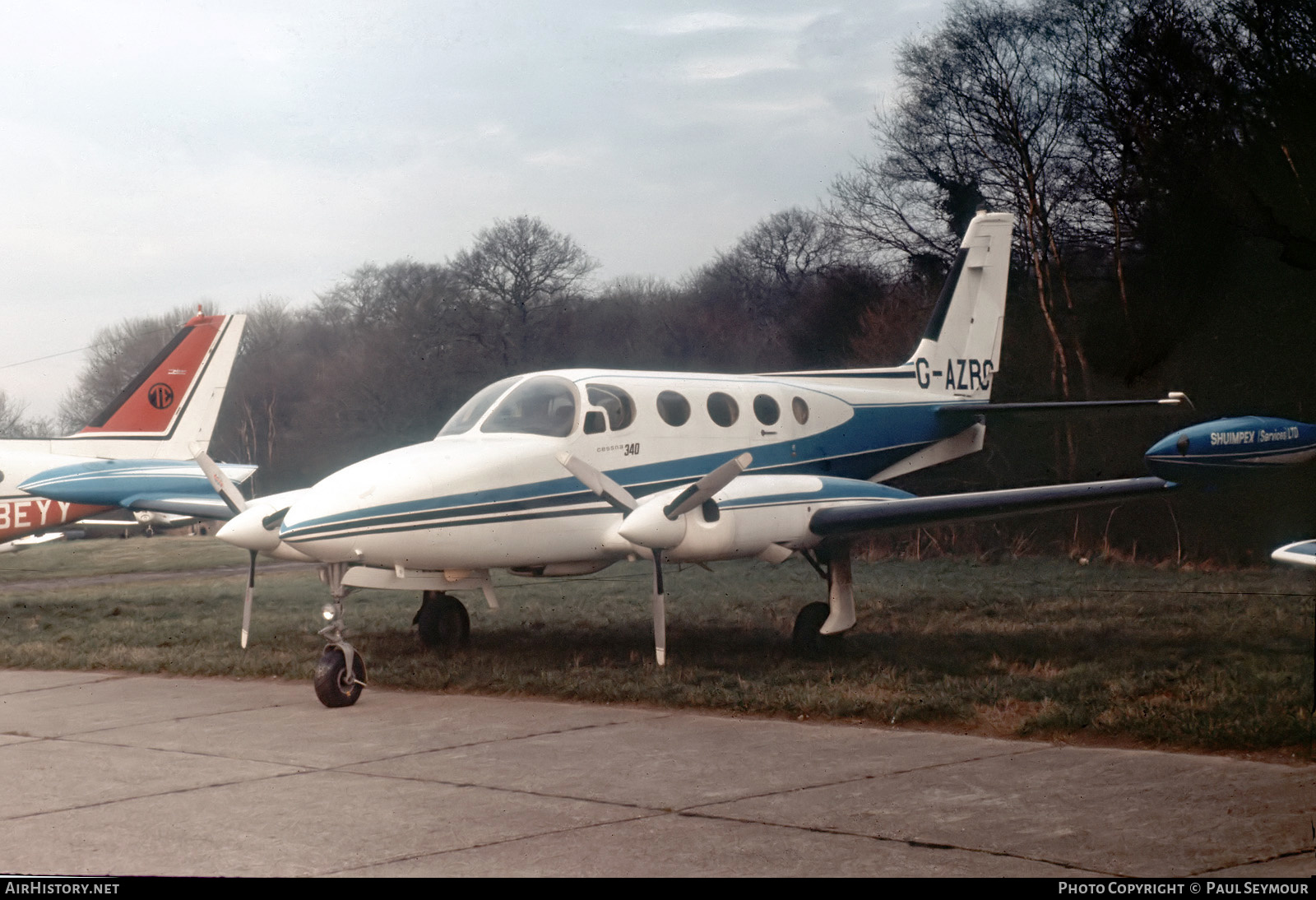 Aircraft Photo of G-AZRC | Cessna 340 | Shuimpex Services | AirHistory.net #571677