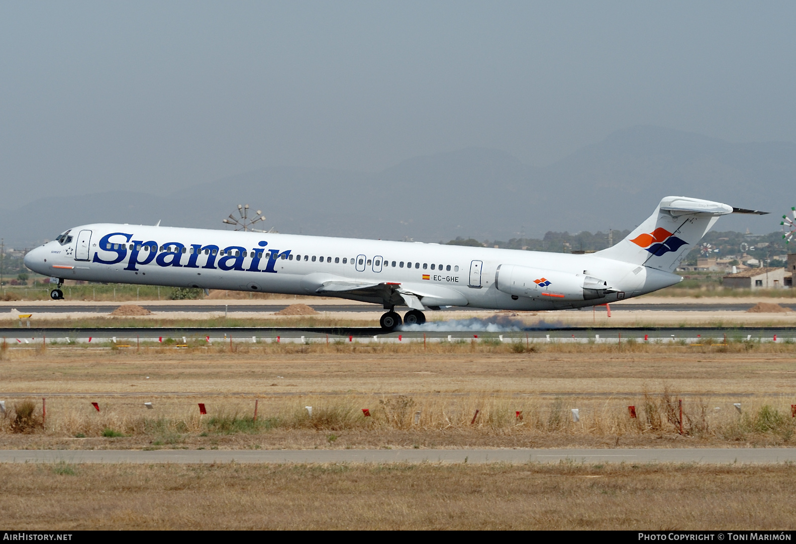 Aircraft Photo of EC-GHE | McDonnell Douglas MD-83 (DC-9-83) | Spanair | AirHistory.net #571679