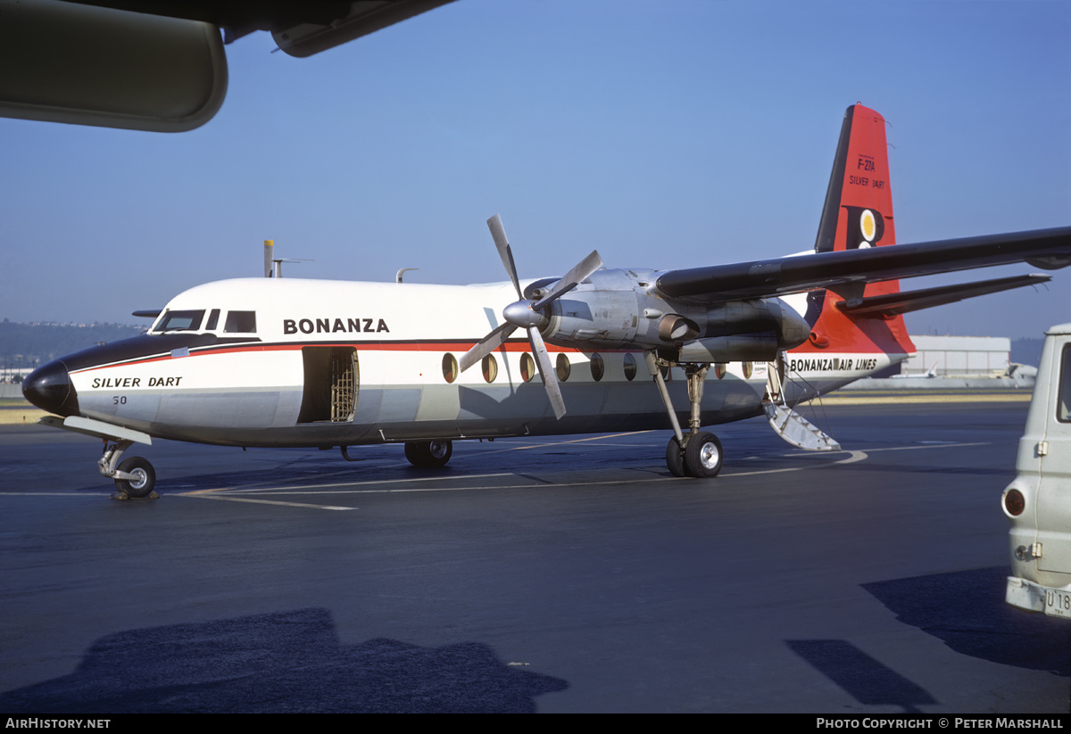 Aircraft Photo of N750L | Fairchild F-27A | Bonanza Air Lines | AirHistory.net #571695