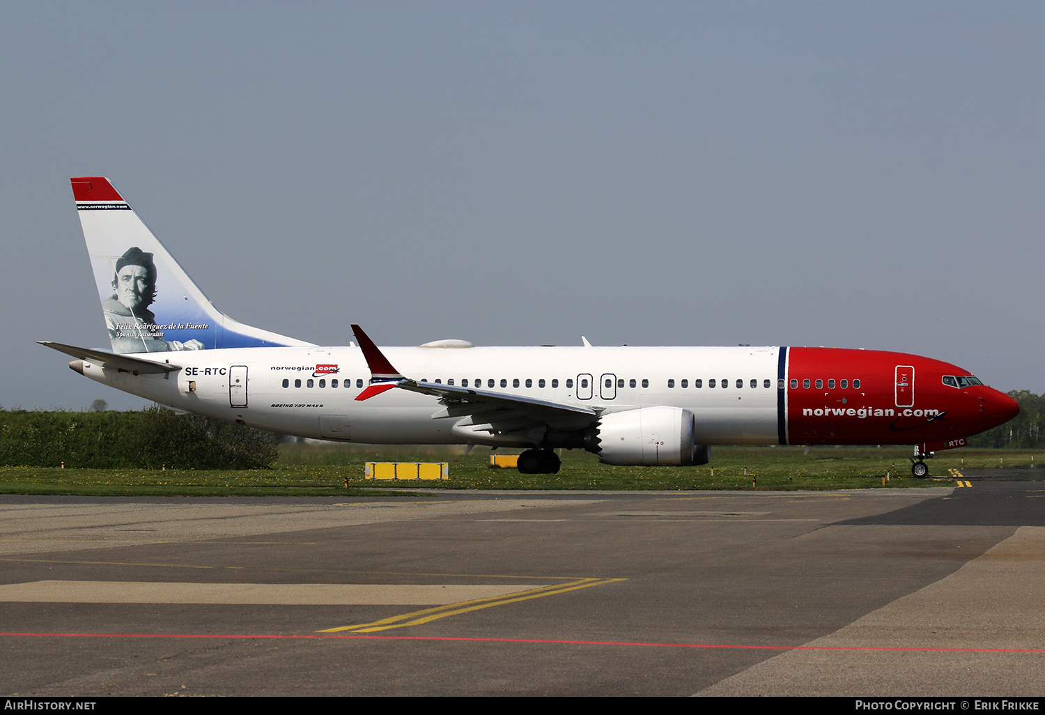 Aircraft Photo of SE-RTC | Boeing 737-8 Max 8 | Norwegian | AirHistory.net #571707