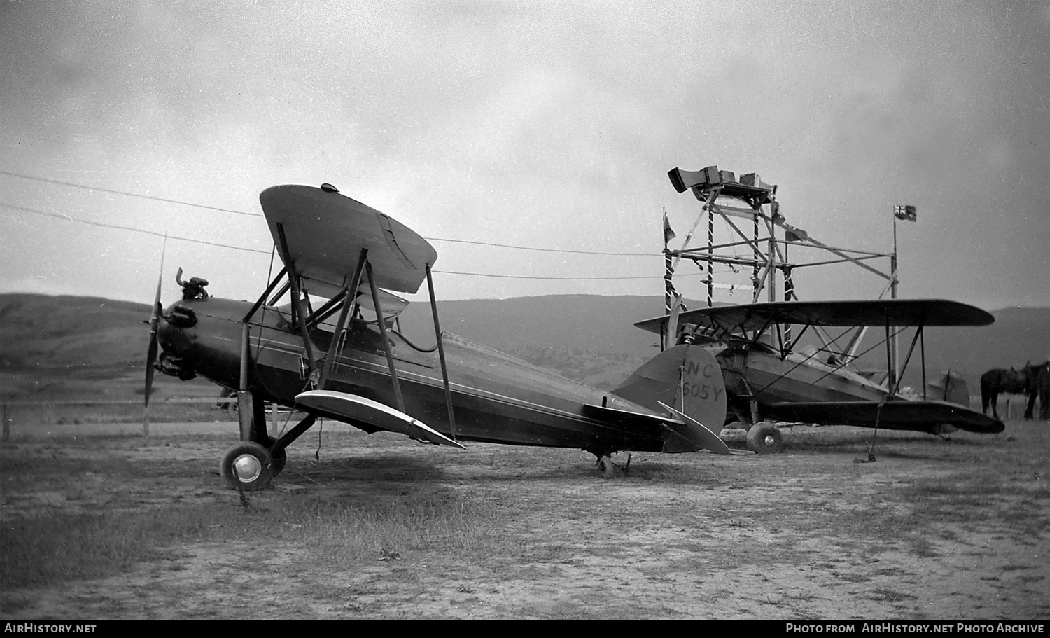 Aircraft Photo of NC605Y | Waco KNF | AirHistory.net #571745