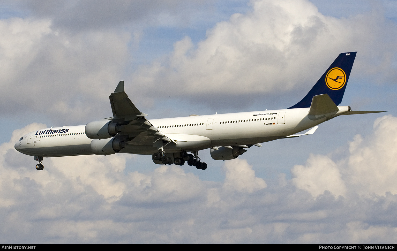 Aircraft Photo of D-AIHM | Airbus A340-642 | Lufthansa | AirHistory.net #571749