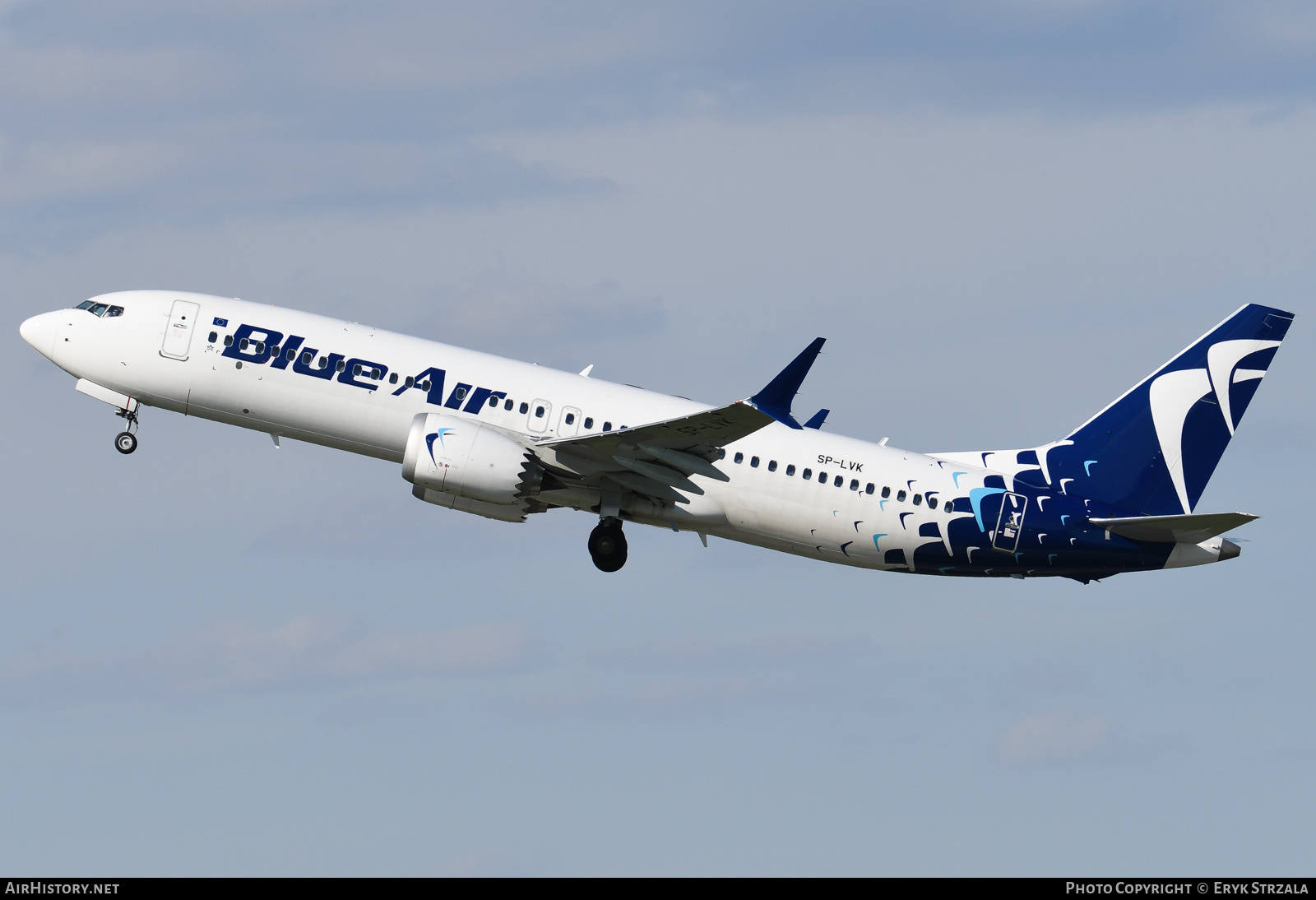 Aircraft Photo of SP-LVK | Boeing 737-8 Max 8 | Blue Air | AirHistory.net #571792