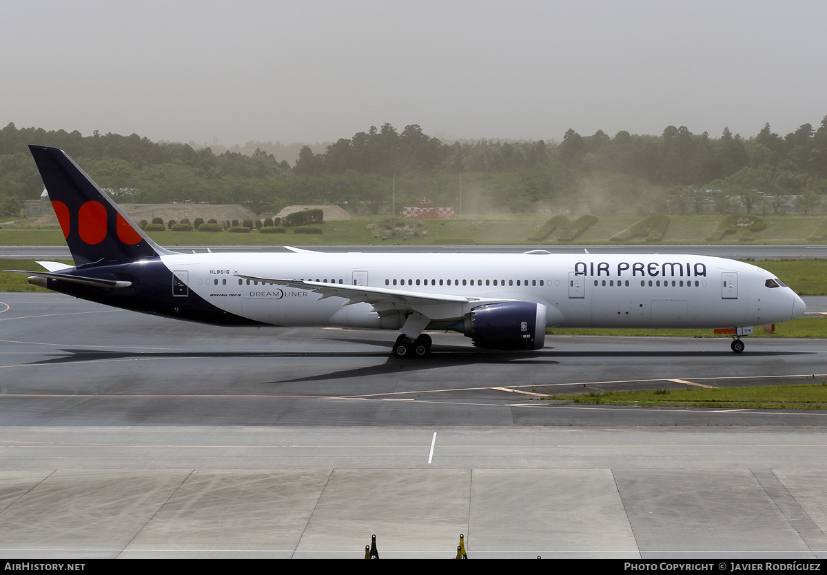 Aircraft Photo of HL8516 | Boeing 787-9 Dreamliner | Air Premia | AirHistory.net #571817