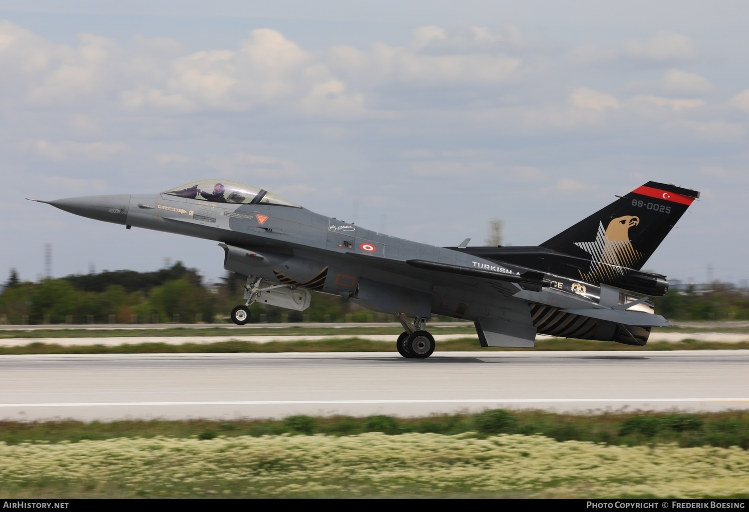 Aircraft Photo of 88-0025 | General Dynamics F-16C Barak | Turkey - Air Force | AirHistory.net #571841