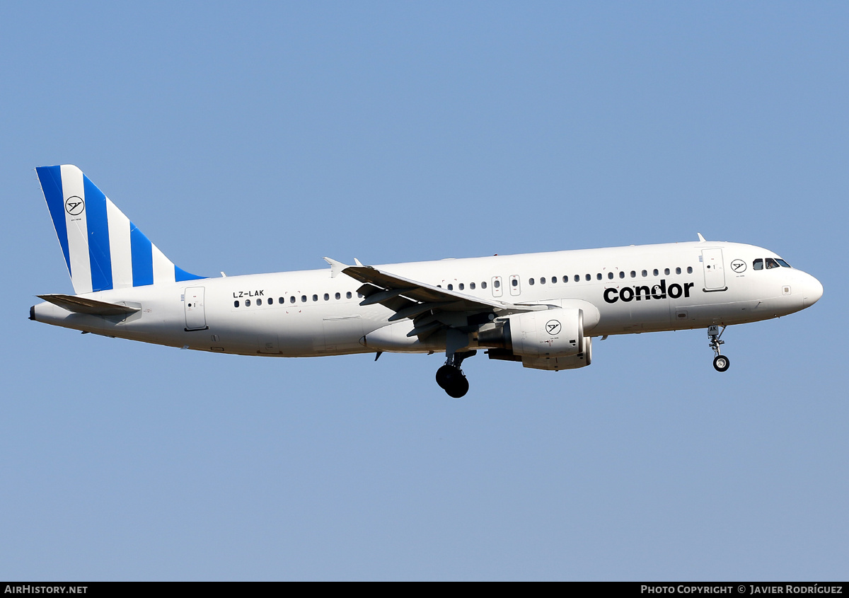 Aircraft Photo of LZ-LAK | Airbus A320-214 | Condor Flugdienst | AirHistory.net #571877