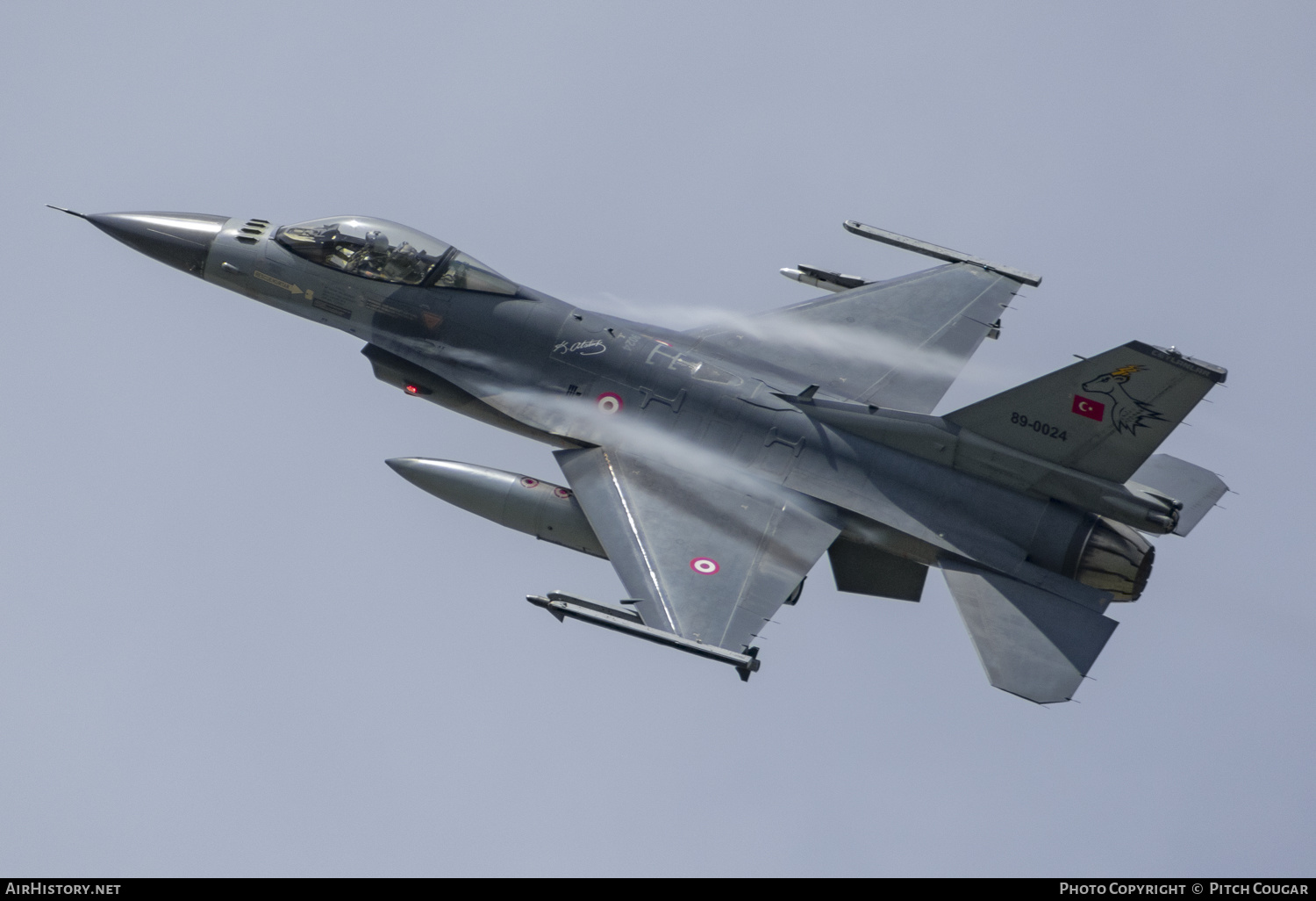 Aircraft Photo of 89-0024 | General Dynamics F-16CG Night Falcon | Turkey - Air Force | AirHistory.net #571882