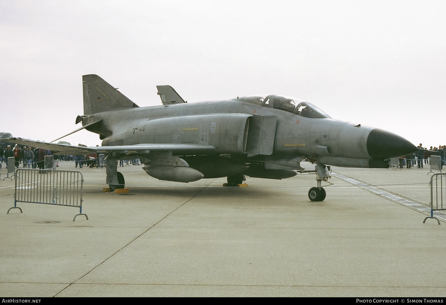 Aircraft Photo of 3744 | McDonnell Douglas F-4F Phantom II | Germany - Air Force | AirHistory.net #571897