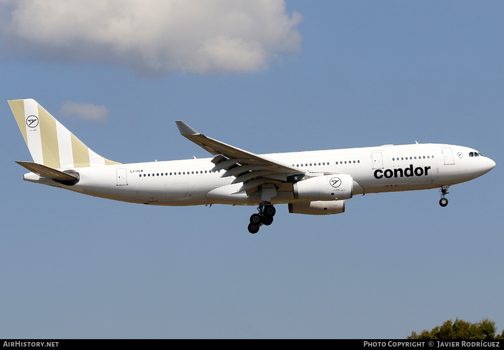 Aircraft Photo of LY-PLW | Airbus A330-243 | Condor Flugdienst | AirHistory.net #571910