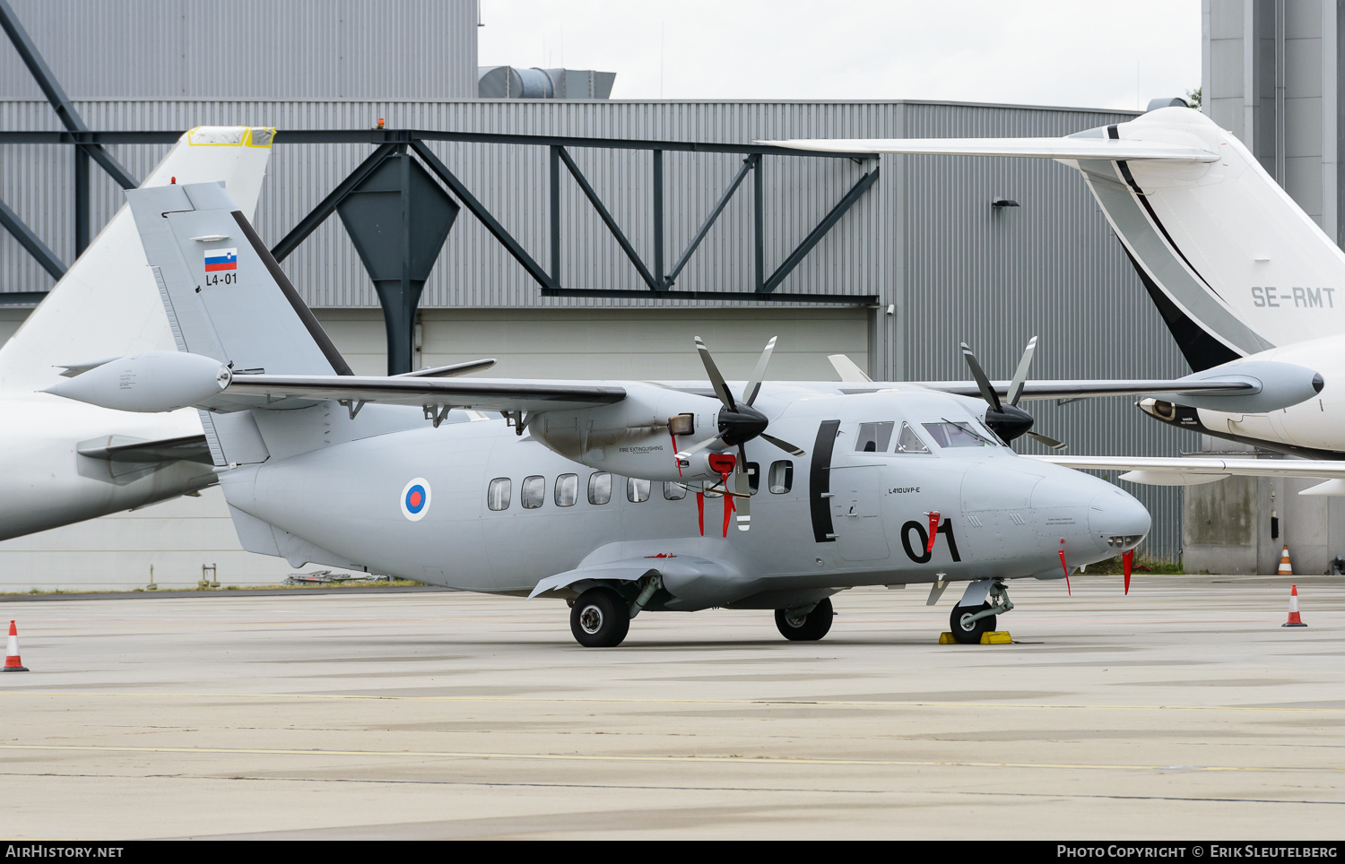 Aircraft Photo of L4-01 | Let L-410UVP-E Turbolet | Slovenia - Air Force | AirHistory.net #571913