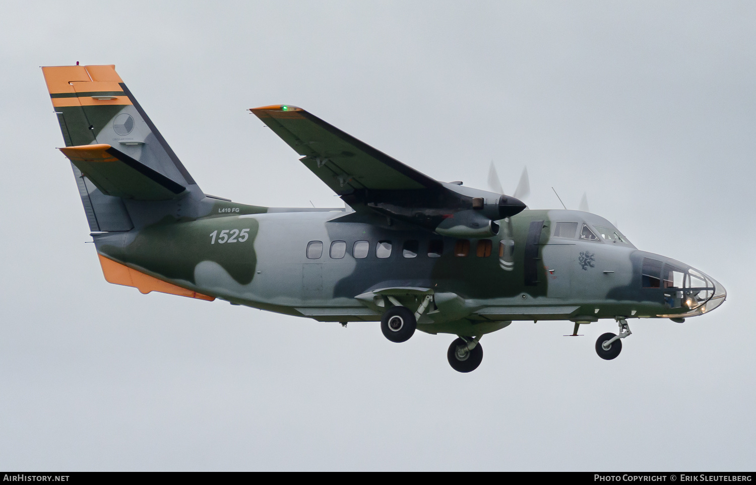 Aircraft Photo of 1525 | Let L-410FG Turbolet | Czechia - Air Force | AirHistory.net #571918