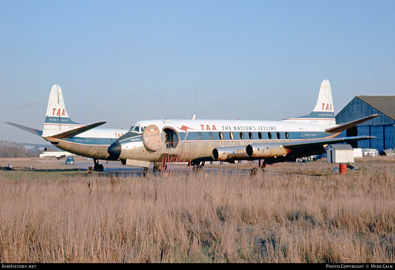 Aircraft Photo of VH-TVD | Vickers 720 Viscount | Trans-Australia Airlines - TAA | AirHistory.net #571927