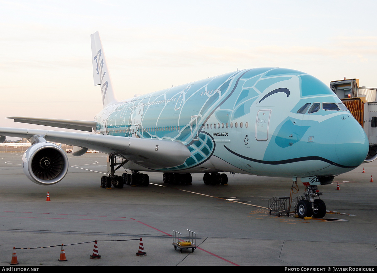Aircraft Photo of JA382A | Airbus A380-841 | All Nippon Airways - ANA | AirHistory.net #571932
