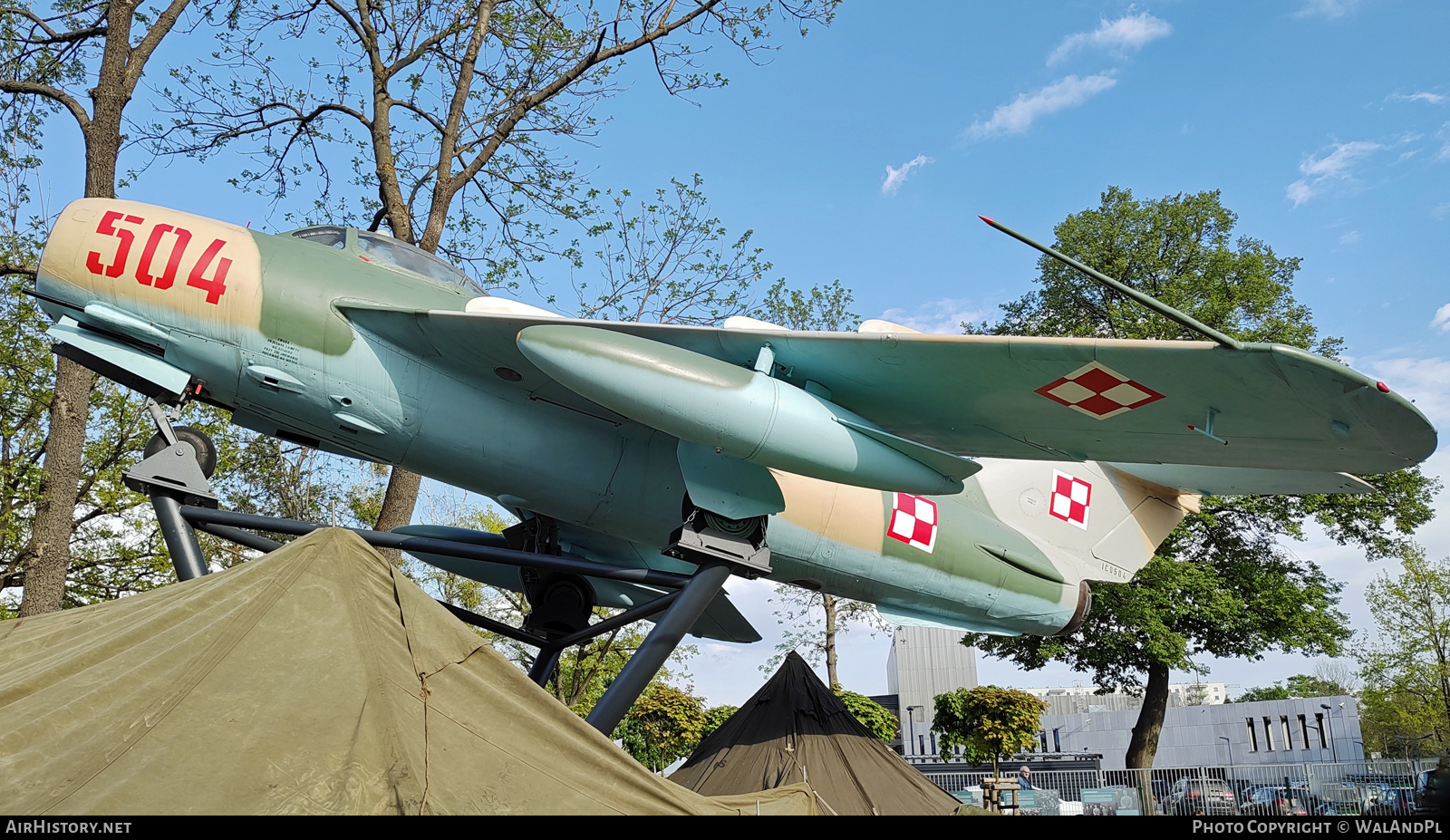 Aircraft Photo of 504 | PZL-Mielec Lim-5 (MiG-17F) | Poland - Air Force | AirHistory.net #571940