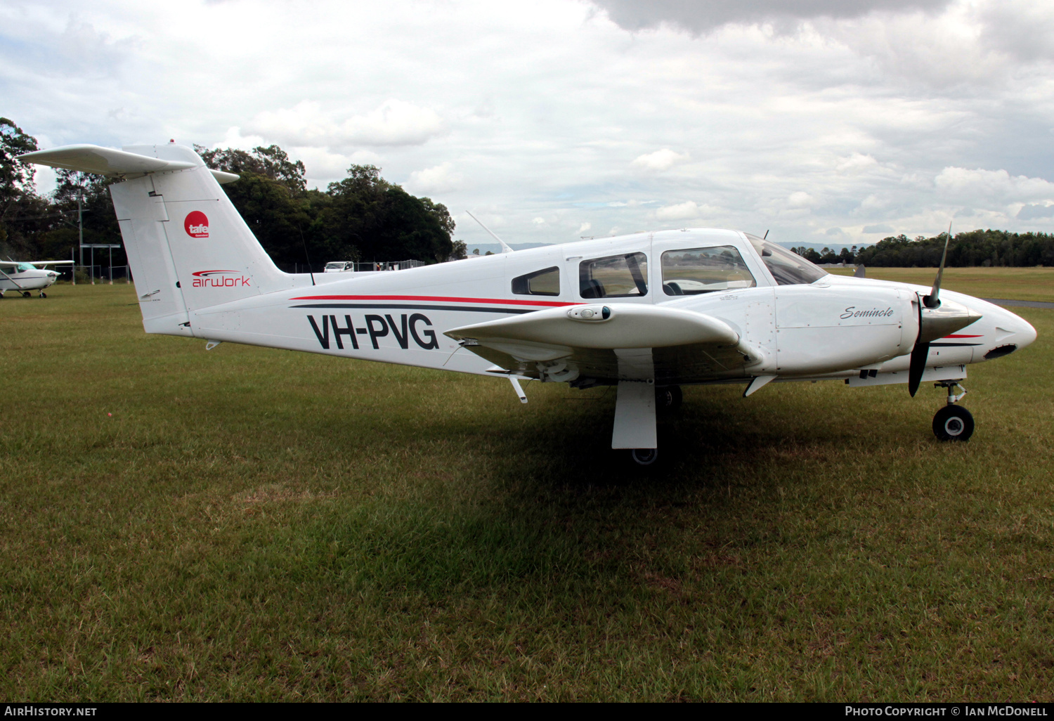 Aircraft Photo of VH-PVG | Piper PA-44-180 Seminole | Airwork Aviation | AirHistory.net #571951
