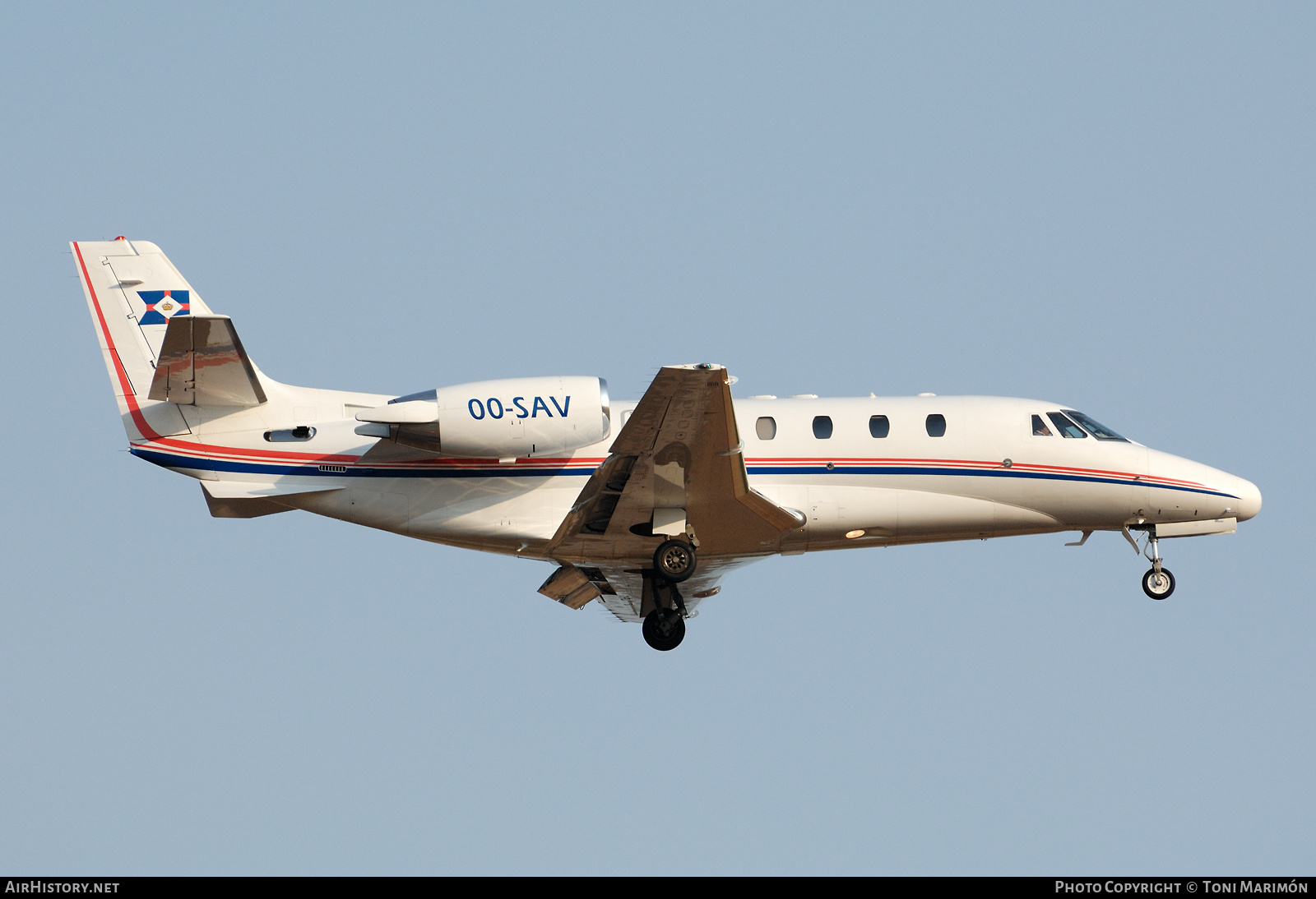 Aircraft Photo of OO-SAV | Cessna 560XL Citation Excel | AirHistory.net #571965