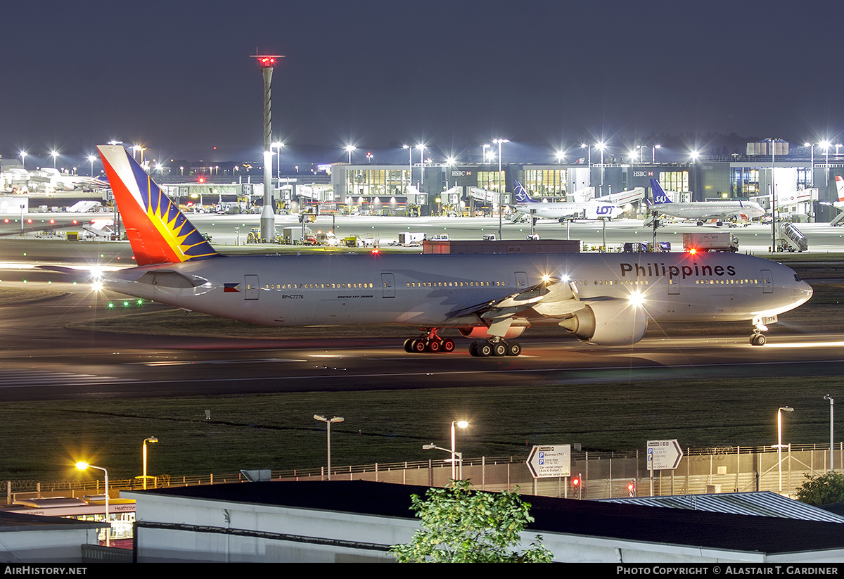 Aircraft Photo of RP-C7776 | Boeing 777-36N/ER | Philippine Airlines | AirHistory.net #571969