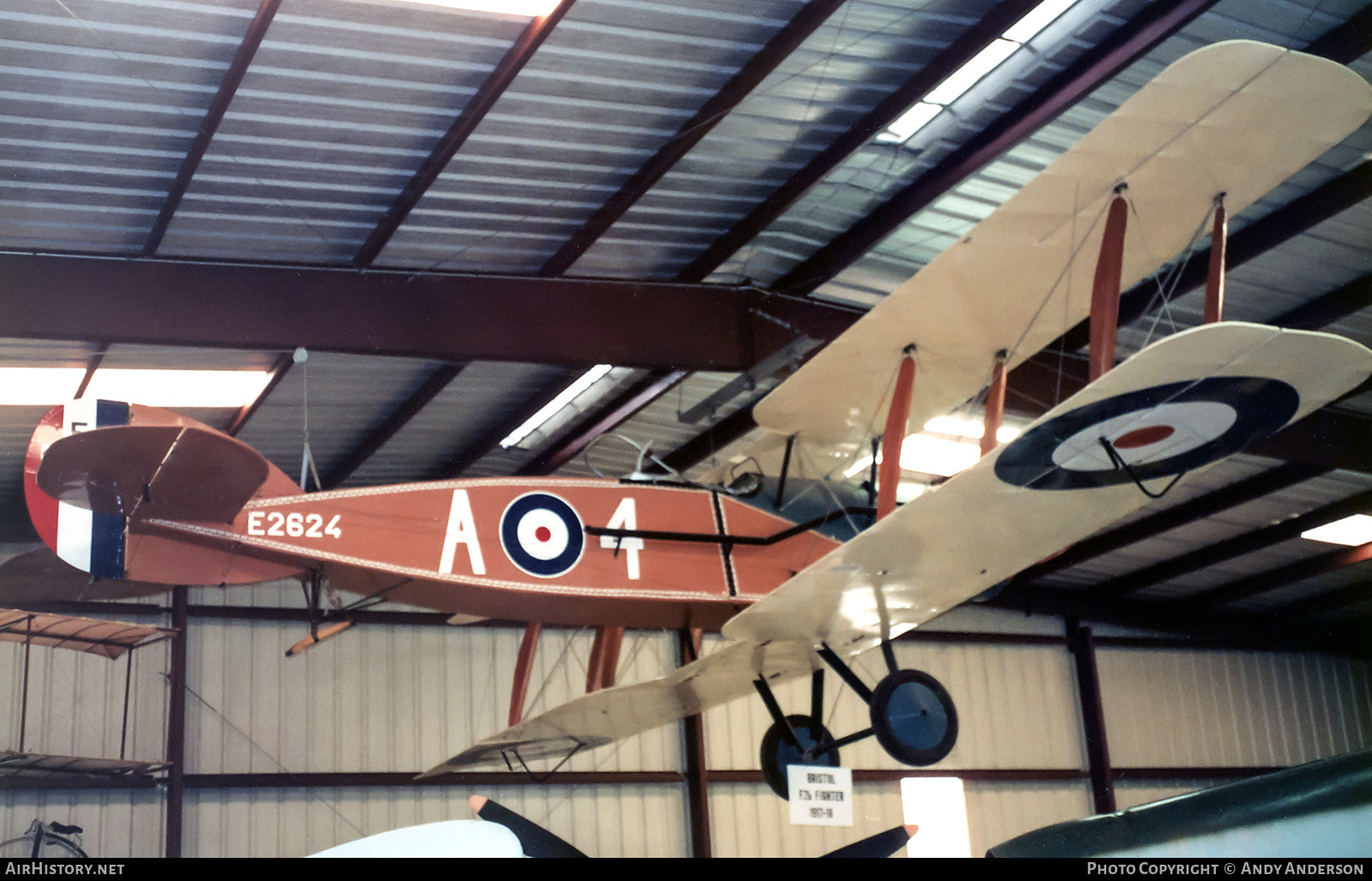 Aircraft Photo of N34HC / E2624 | Bristol F.2B Fighter (replica) | UK - Air Force | AirHistory.net #571978