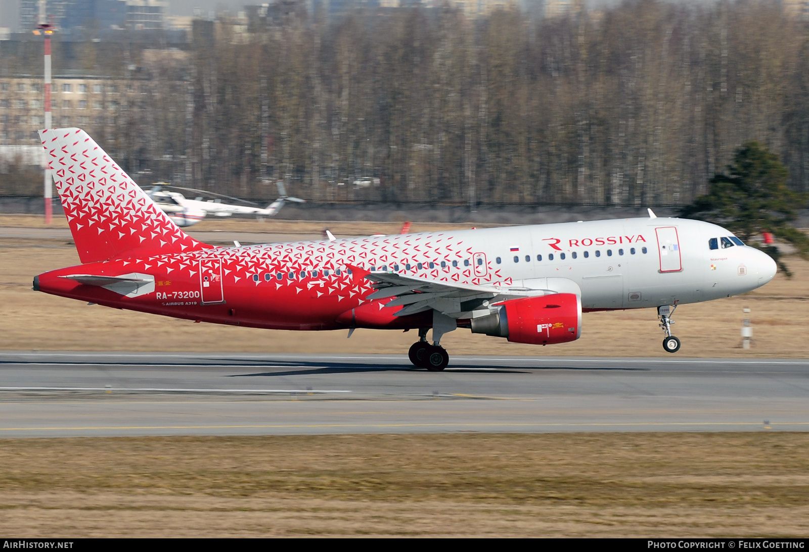 Aircraft Photo of RA-73200 | Airbus A319-111 | Rossiya - Russian Airlines | AirHistory.net #572008