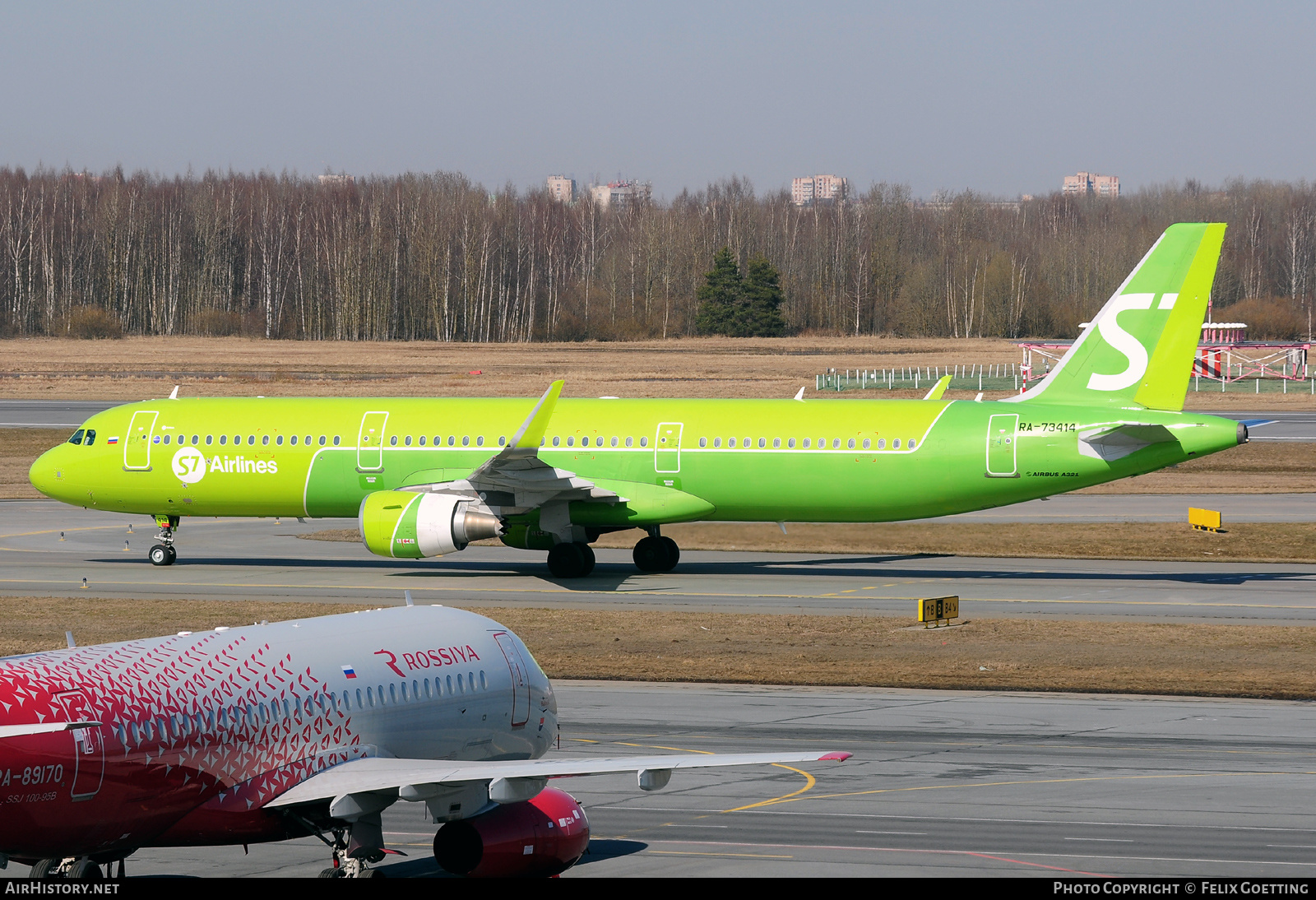 Aircraft Photo of RA-73414 | Airbus A321-211 | S7 Airlines | AirHistory.net #572036