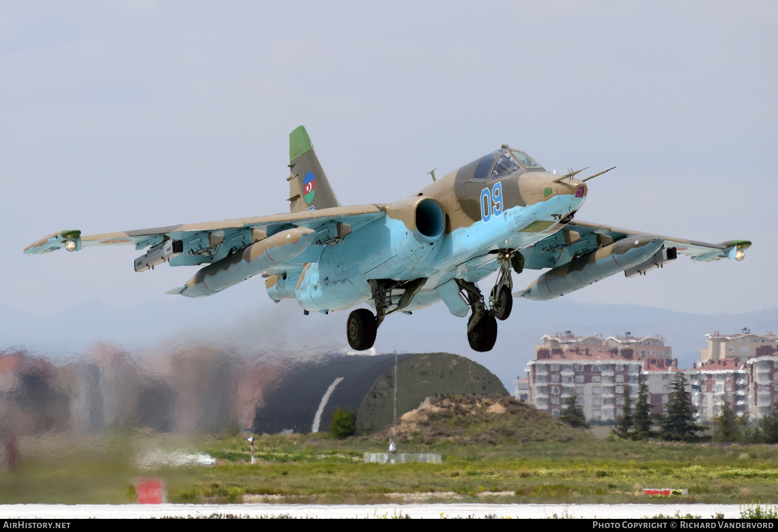 Aircraft Photo of 09 blue | Sukhoi Su-25... | Azerbaijan - Air Force | AirHistory.net #572051