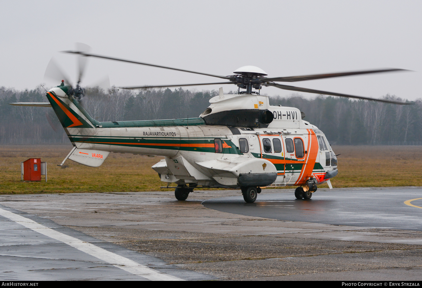 Aircraft Photo of OH-HVI | Aerospatiale AS-332L1 Super Puma | Rajavartiolaitos - Finnish Border Guard | AirHistory.net #572053