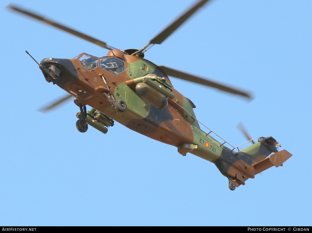 Aircraft Photo of HA.28-21 / 10070 | Eurocopter EC-665 Tigre HAD | Spain - Army | AirHistory.net #572119
