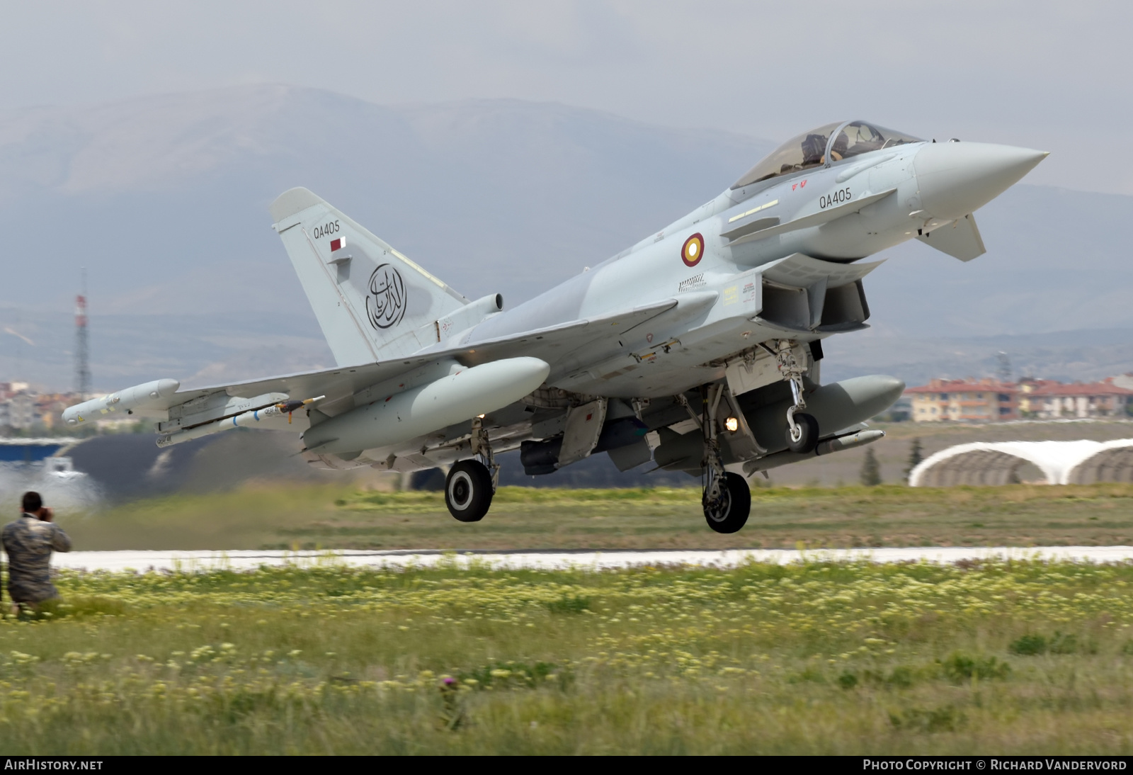 Aircraft Photo of QA405 | Eurofighter EF-2000 Typhoon | Qatar - Air Force | AirHistory.net #572120