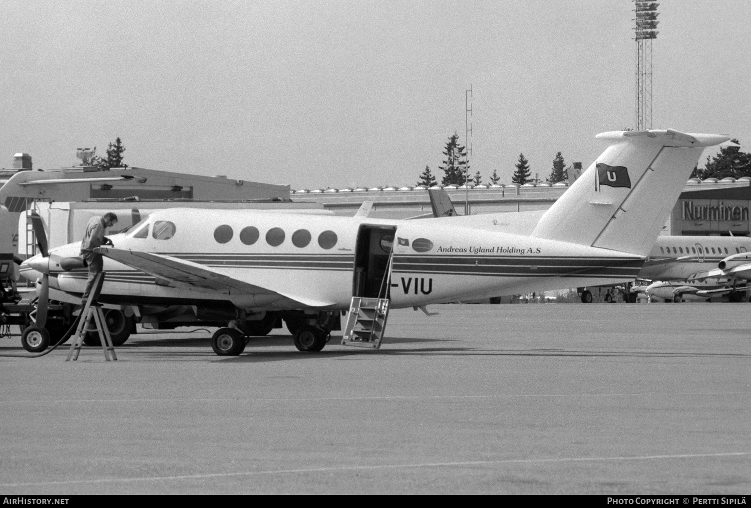 Aircraft Photo of LN-VIU | Beech 200 Super King Air | Andreas Ugland Holding | AirHistory.net #572142