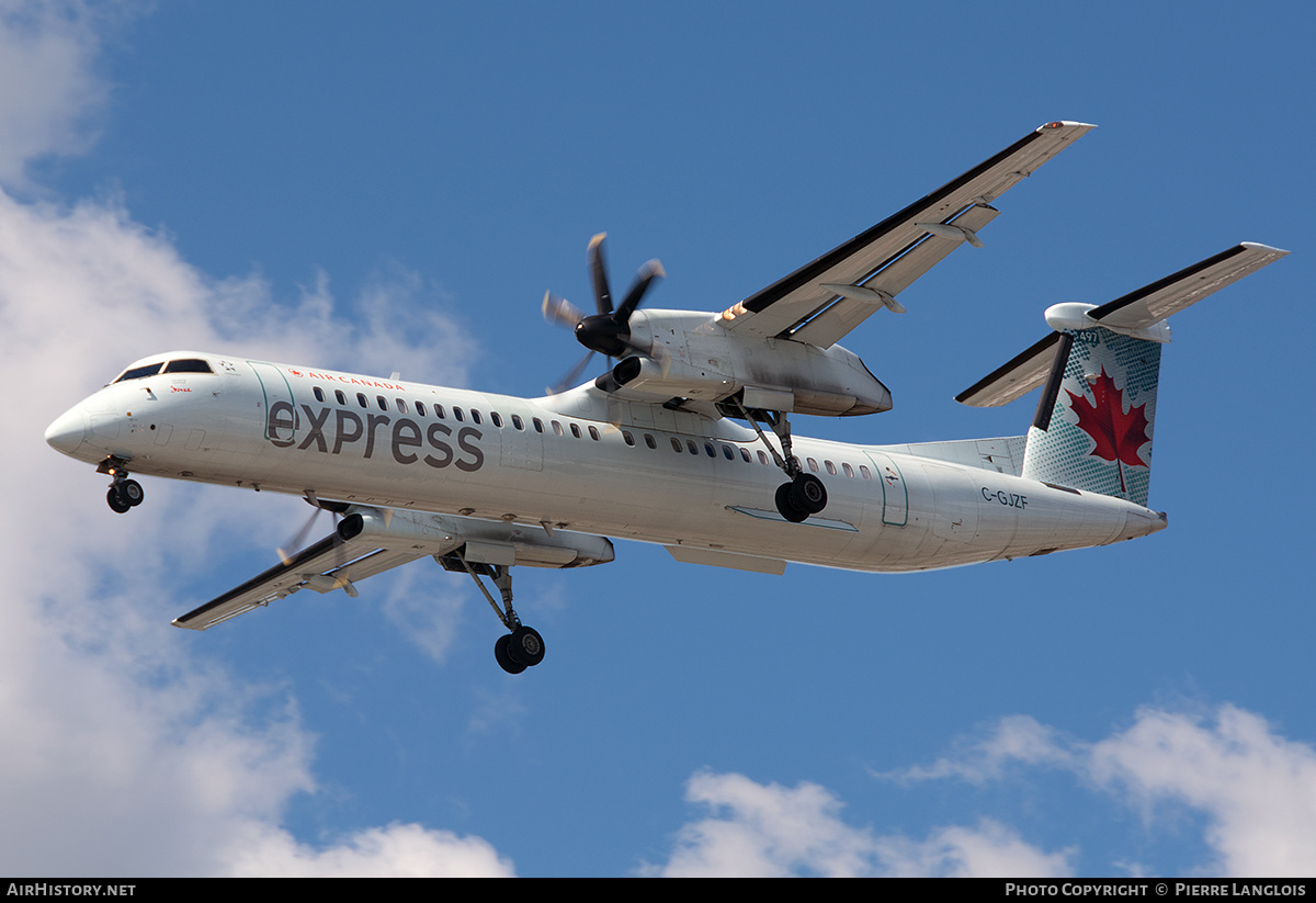 Aircraft Photo of C-GJZF | Bombardier DHC-8-402 Dash 8 | Air Canada Express | AirHistory.net #572180