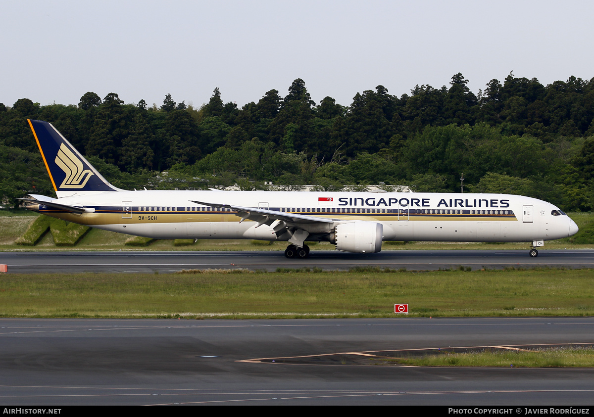 Aircraft Photo of 9V-SCH | Boeing 787-10 Dreamliner | Singapore Airlines | AirHistory.net #572183