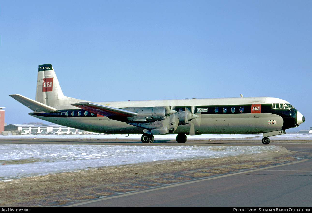 Aircraft Photo of G-APEC | Vickers 951 Vanguard | BEA - British European Airways | AirHistory.net #572209