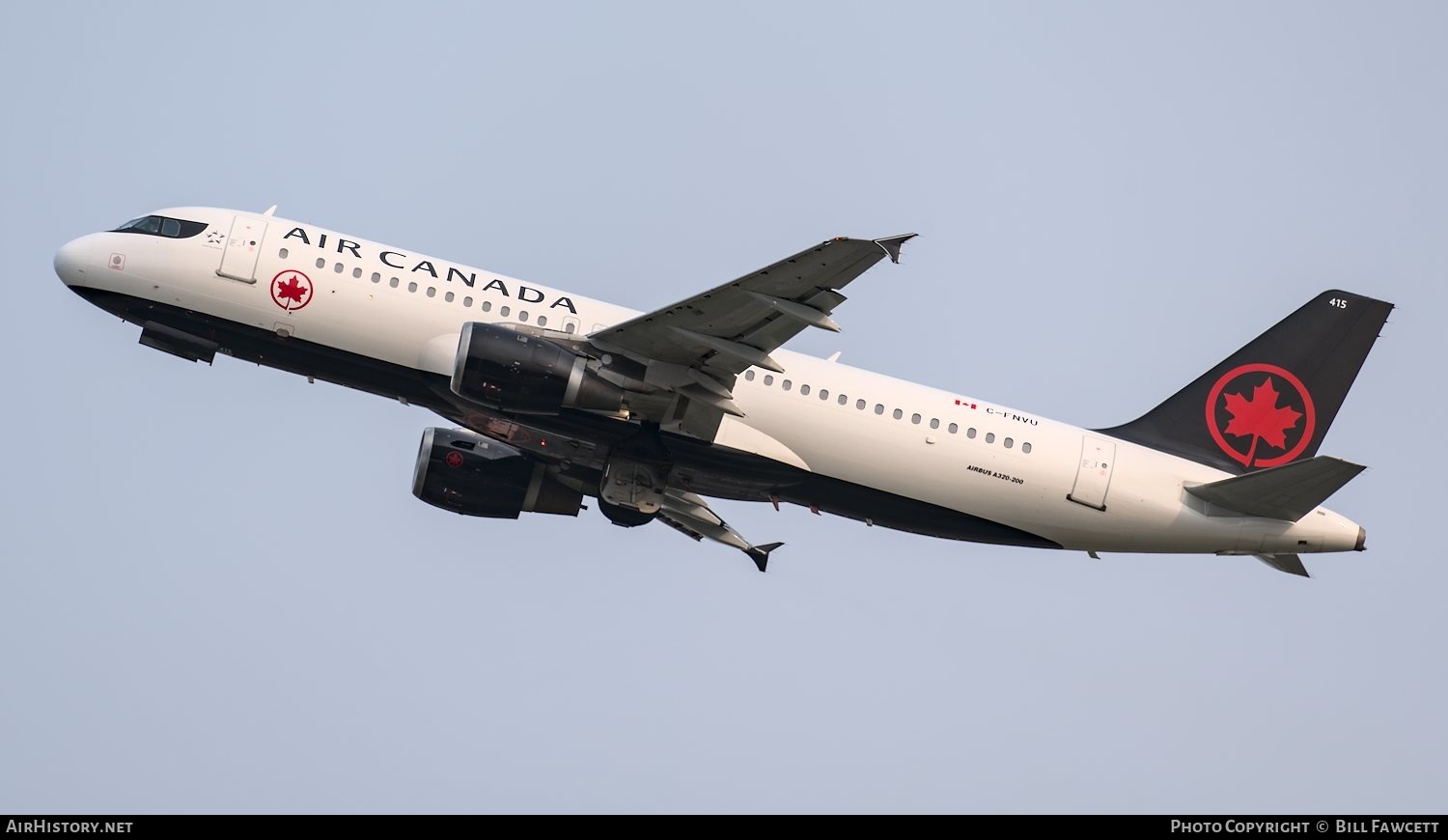 Aircraft Photo of C-FNVU | Airbus A320-211 | Air Canada | AirHistory.net #572219