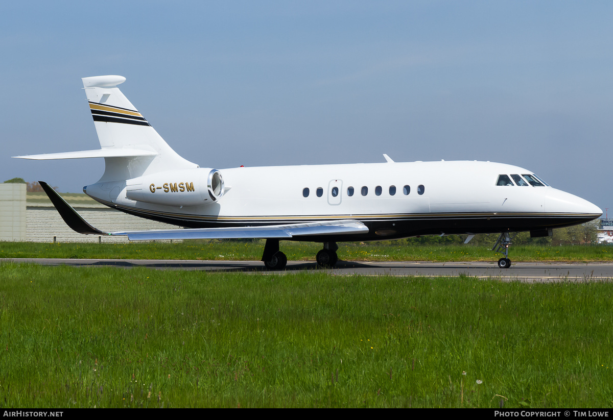 Aircraft Photo of G-SMSM | Dassault Falcon 2000LXS | AirHistory.net #572220