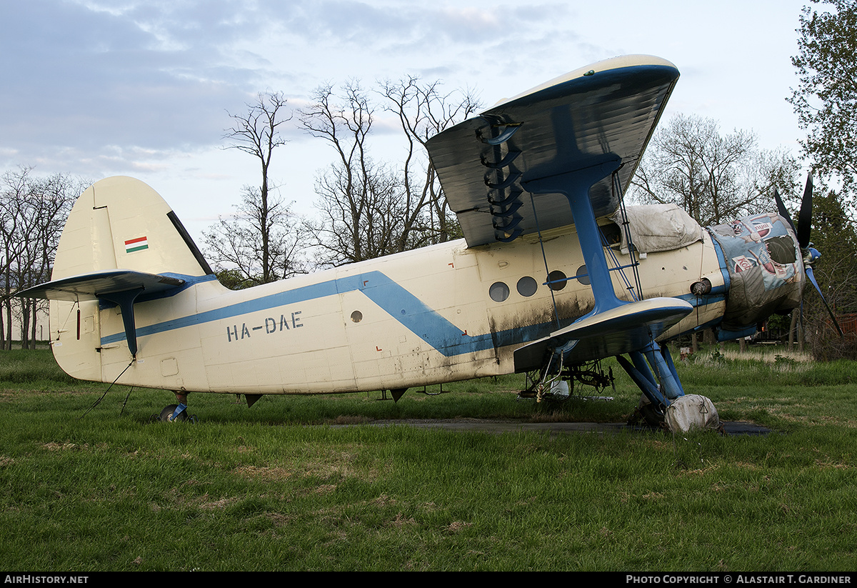 Aircraft Photo of HA-DAE | Antonov An-2R | AirHistory.net #572238