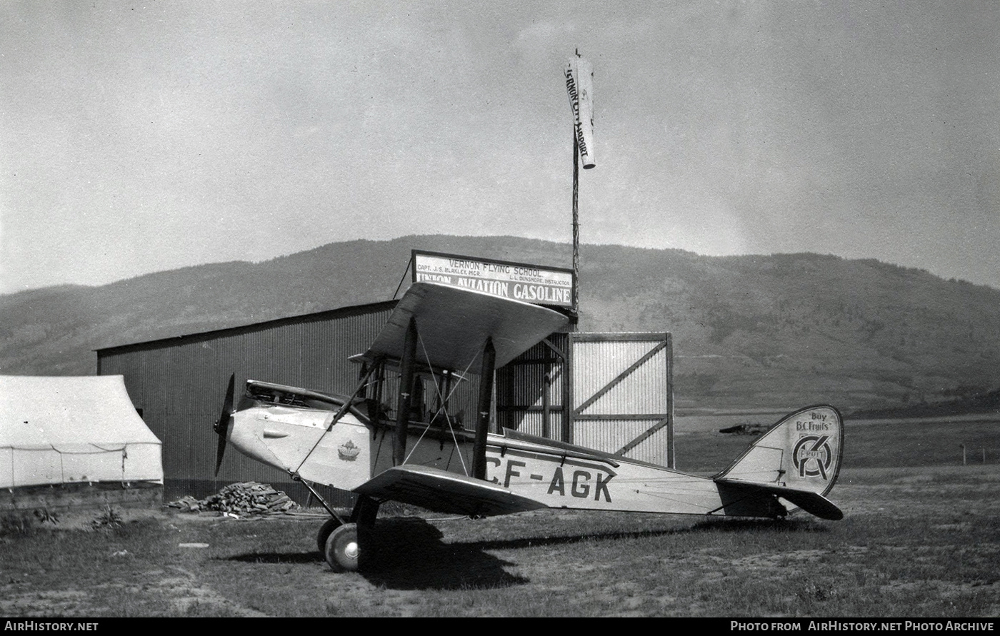 Aircraft Photo of CF-AGK | De Havilland D.H. 60M Moth | AirHistory.net #572253