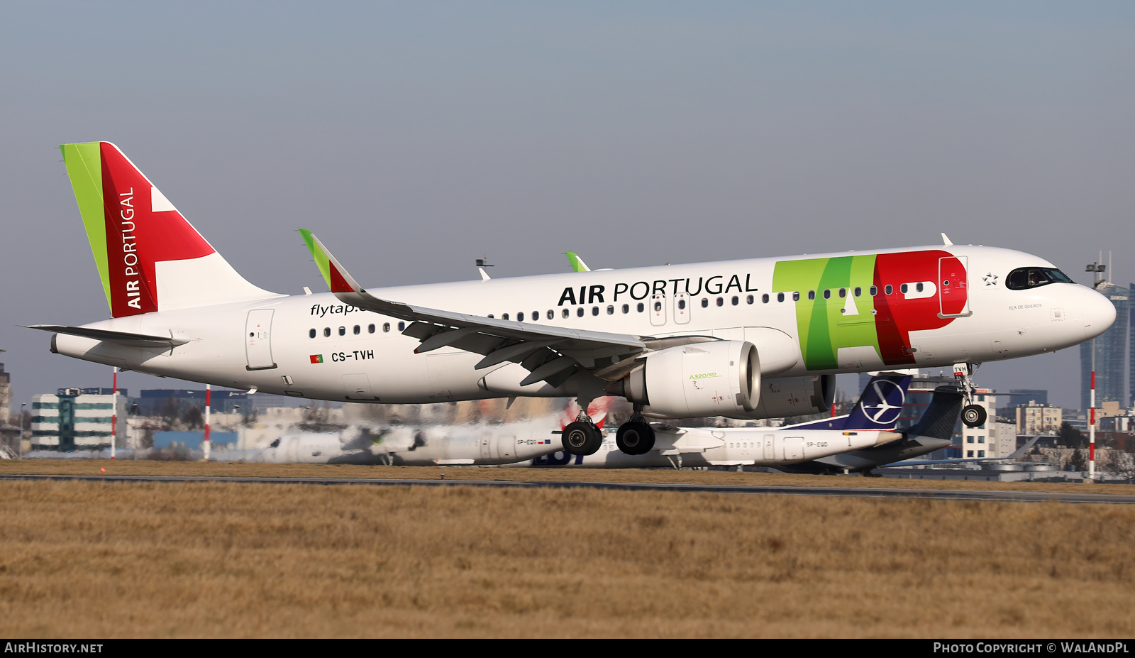 Aircraft Photo of CS-TVH | Airbus A320-251N | TAP Air Portugal | AirHistory.net #572261