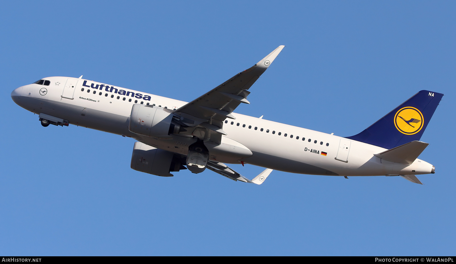 Aircraft Photo of D-AINA | Airbus A320-271N | Lufthansa | AirHistory.net #572266