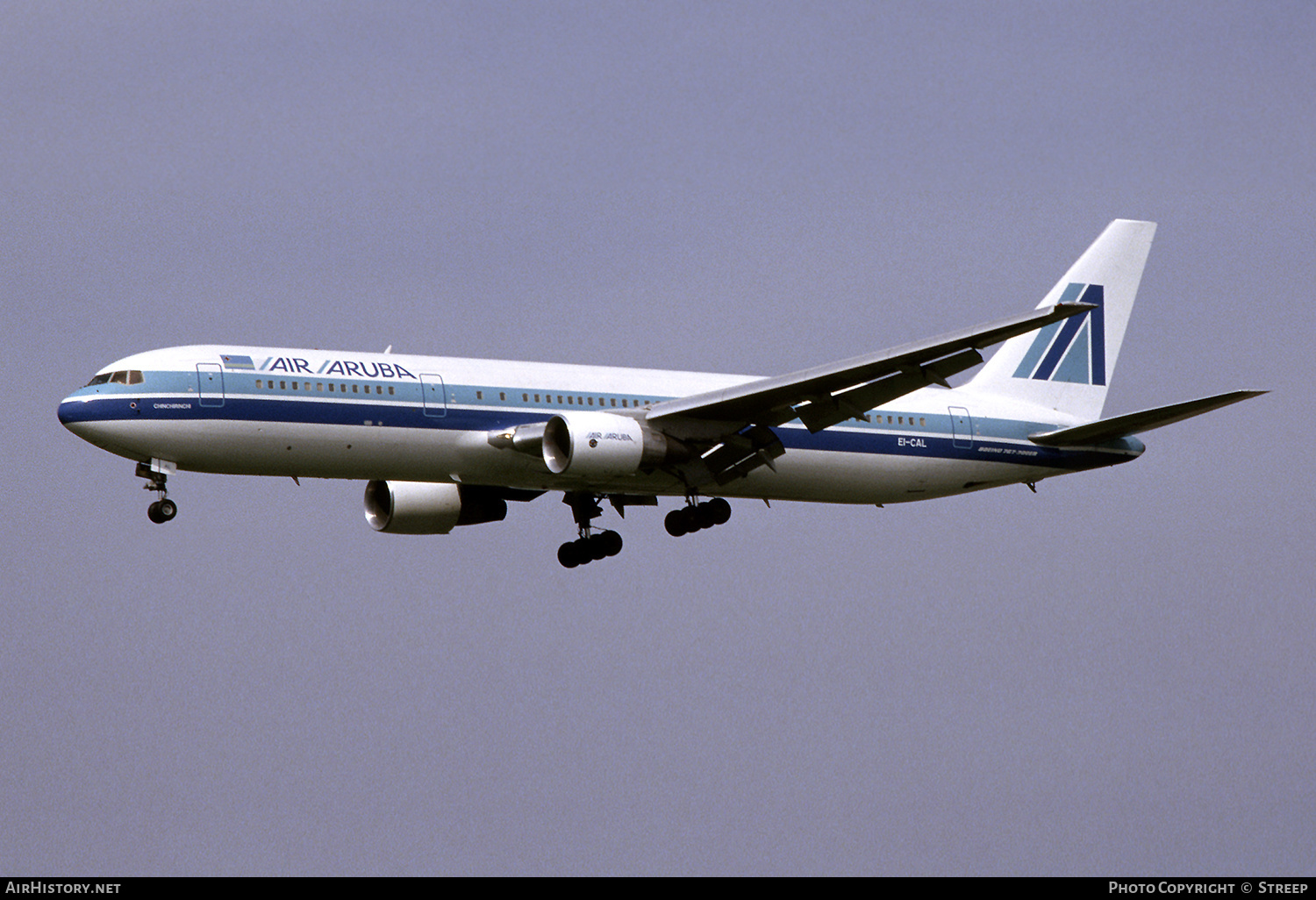 Aircraft Photo of EI-CAL | Boeing 767-3Y0/ER | Air Aruba | AirHistory.net #572267