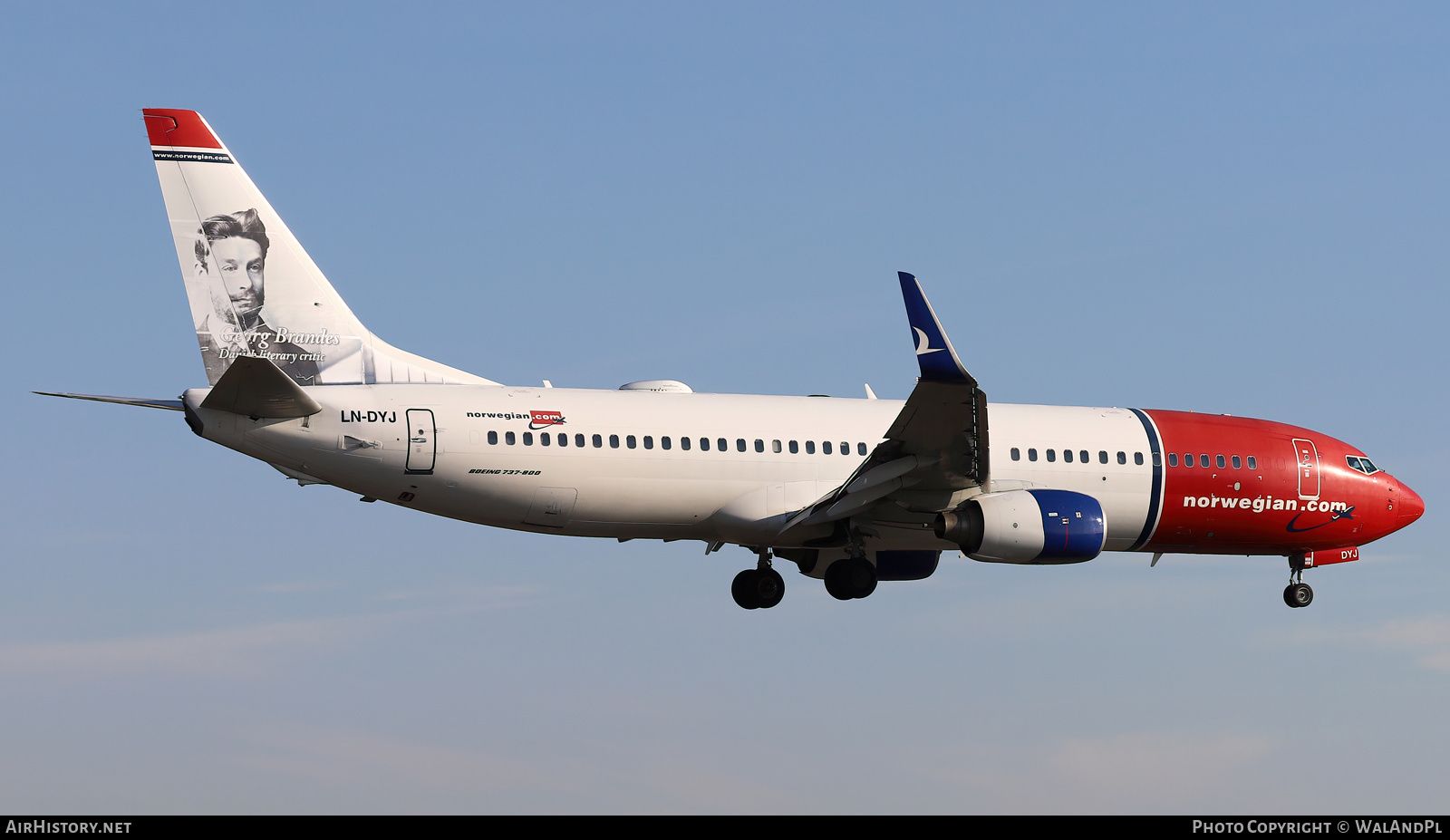 Aircraft Photo of LN-DYJ | Boeing 737-8JP | Norwegian | AirHistory.net #572272