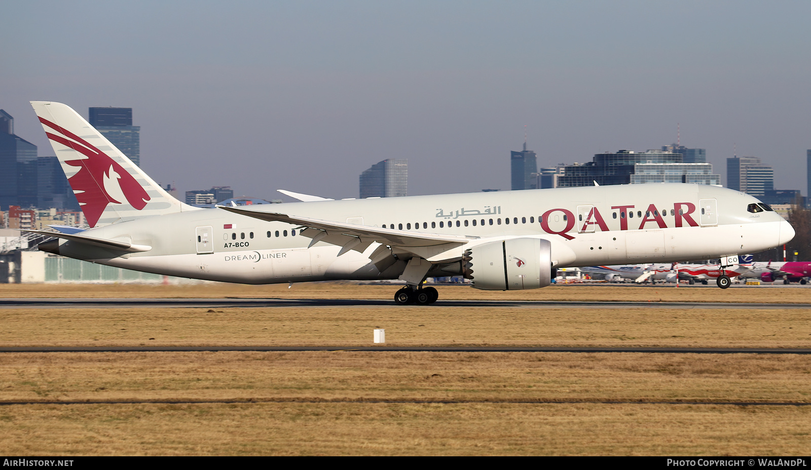 Aircraft Photo of A7-BCO | Boeing 787-8 Dreamliner | Qatar Airways | AirHistory.net #572280
