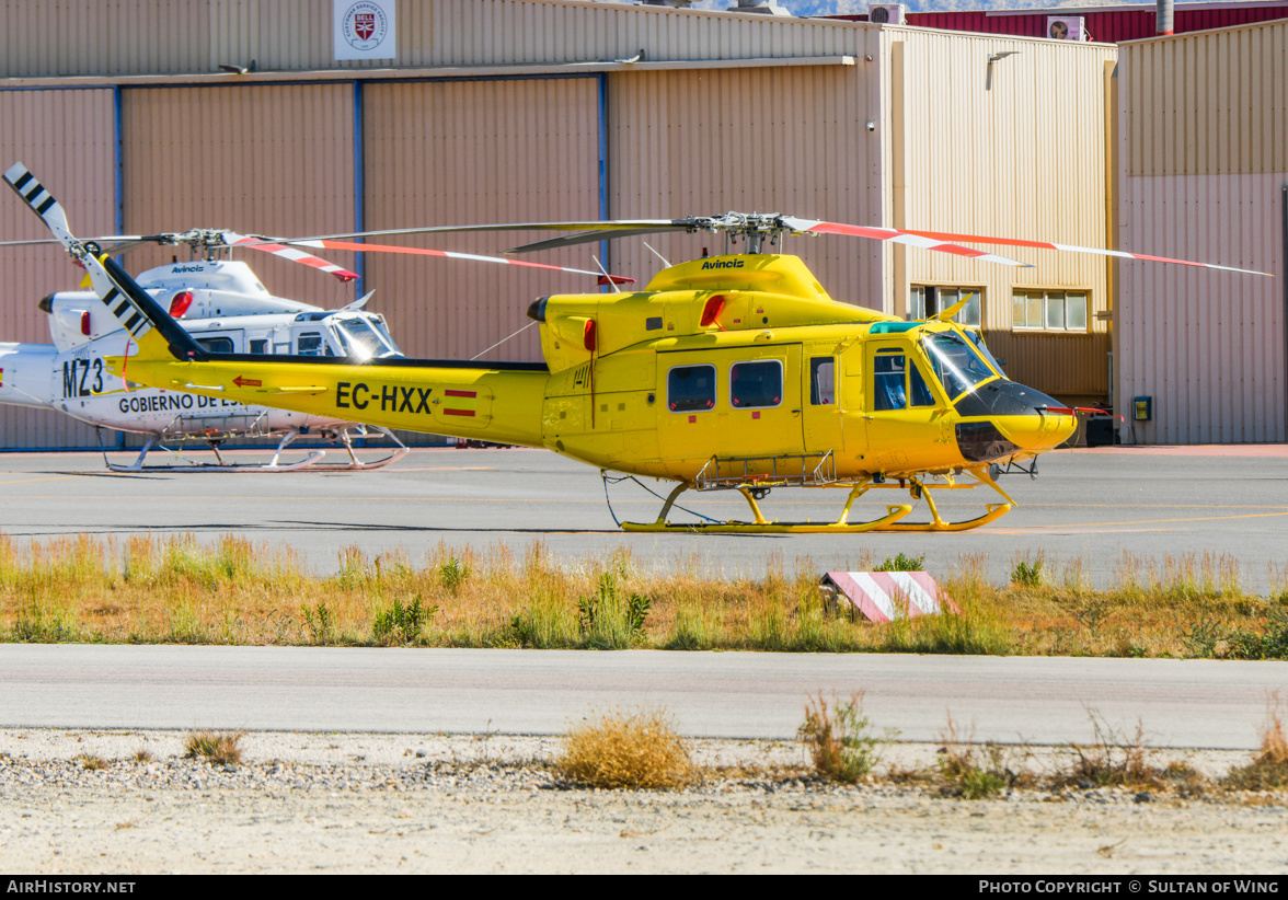 Aircraft Photo of EC-HXX | Bell 412SP | Avincis | AirHistory.net #572297