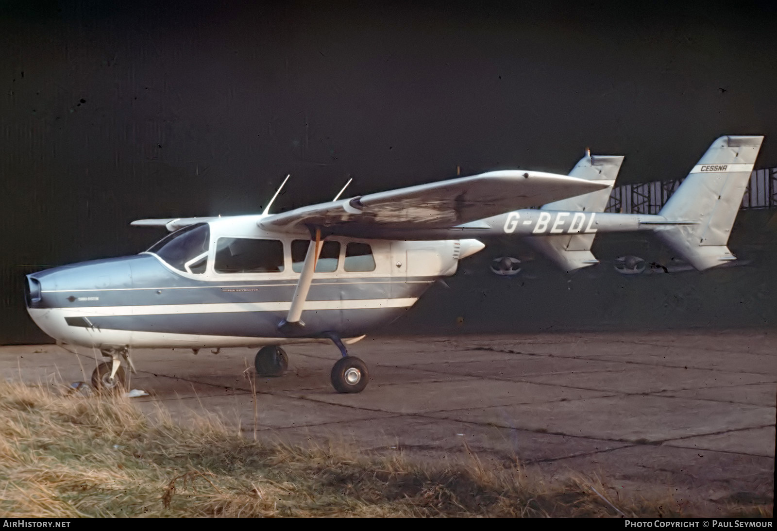 Aircraft Photo of G-BEDL | Cessna T337D Turbo Super Skymaster | AirHistory.net #572302