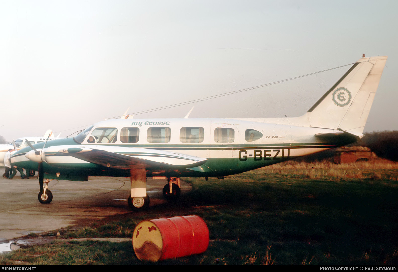 Aircraft Photo of G-BEZU | Piper PA-31-350 Navajo Chieftain | Air Écosse | AirHistory.net #572328