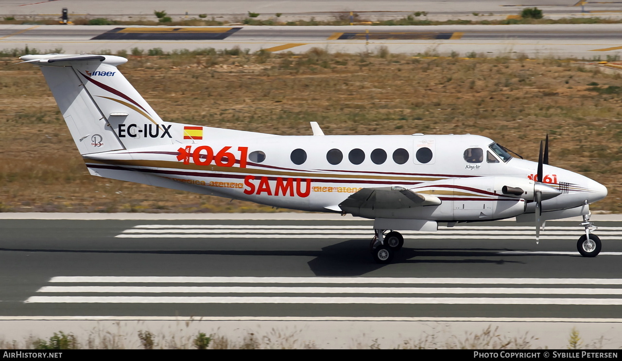 Aircraft Photo of EC-IUX | Raytheon B200 King Air | Inaer | AirHistory.net #572338