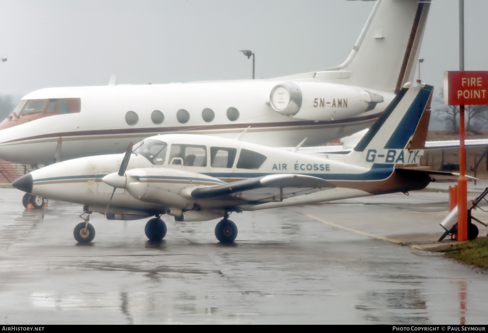 Aircraft Photo of G-BATX | Piper PA-23-250 Aztec E | Air Écosse | AirHistory.net #572345